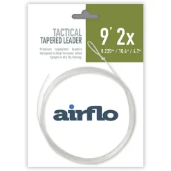Airflo Flies|Fishing Lines>Tactical 9ft Tapered Leader 3 Pack