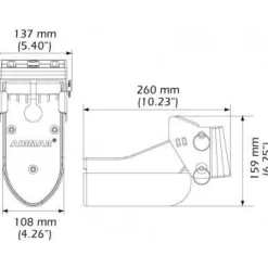 Airmar Marine Transducers|Flies>Simrad/Lowrance TM185HW Xsonic