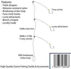 Angler Pre-made Rigs|Flies>Deep Drop Rig