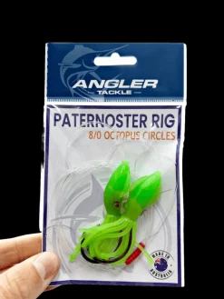 TackleWest Pre-made Rigs|Flies>Angler Paternoster Rig Octopus Circle