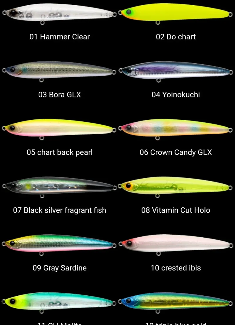 TackleWest Stickbaits|Flies>Apia Baleine 125F