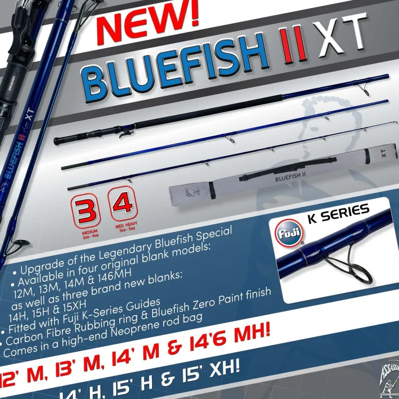 Assassin Flies|Fishing Rods>Bluefish II XT