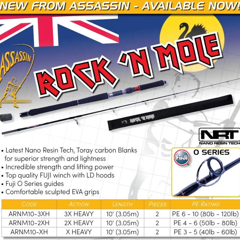 Assassin Flies|Fishing Rods>RockN Mole