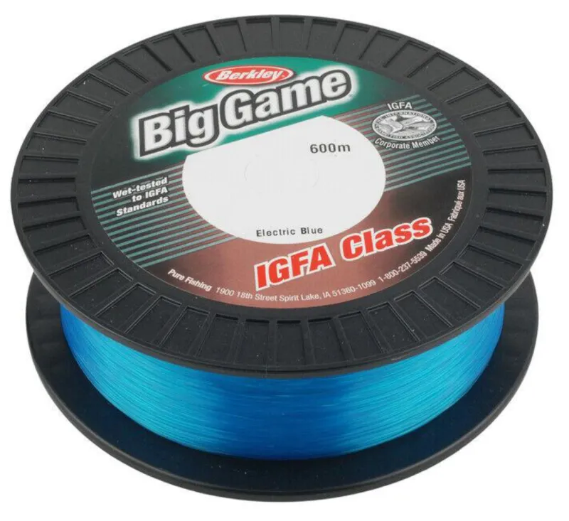 Berkley Flies|Fishing Lines>Big Game IGFA Class Blue 600m