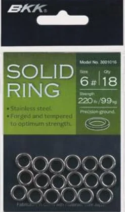 BKK Solid And Split Rings|Flies>Solid Ring