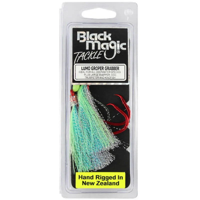 Black Magic Pre-made Rigs|Flies>Groper Grabber Blue