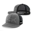 Bonze Hats And Headwear|Flies>2025 Line Marlin Trucker Cap Grey