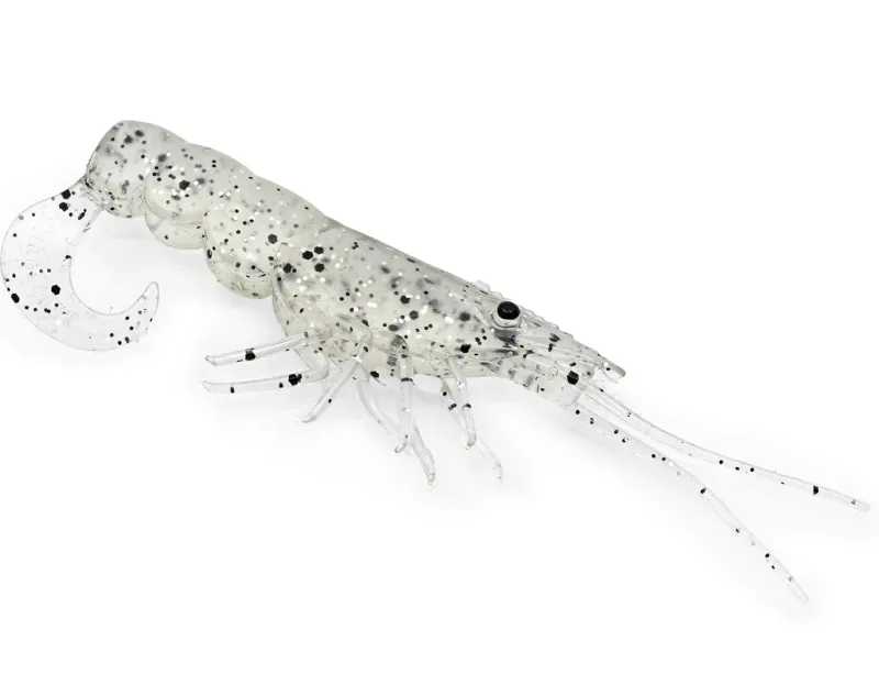 TackleWest Soft Plastic Lures|Flies>Chasebaits Curly Prawn 60