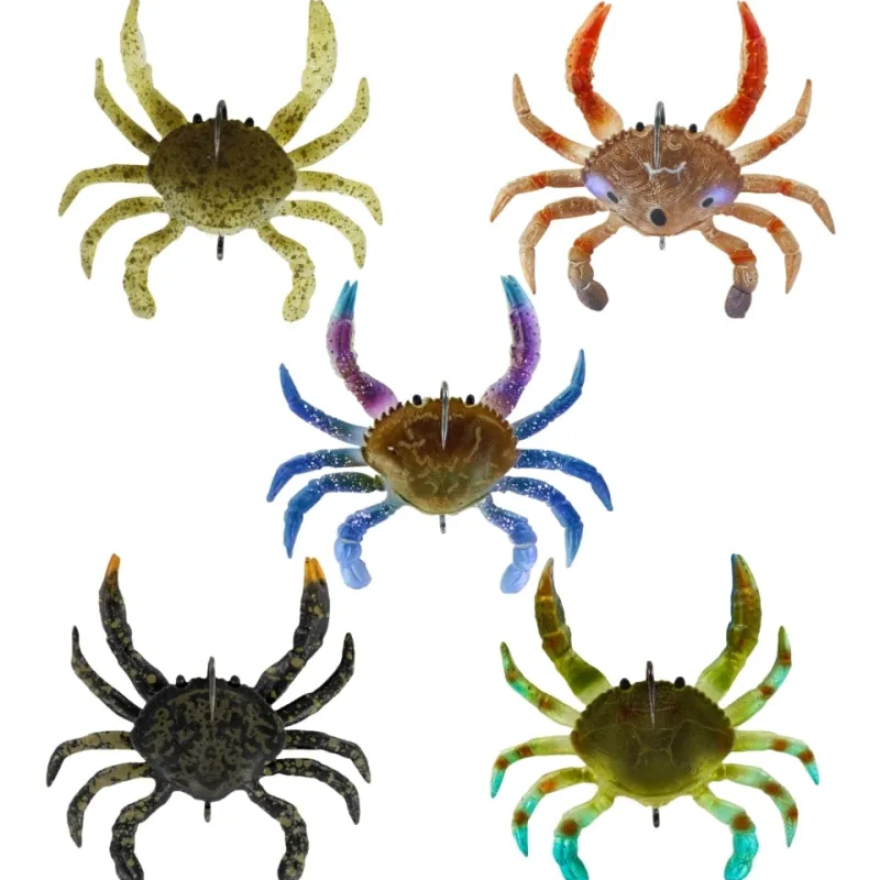 TackleWest Soft Plastic Lures|Flies>Chasebaits Smash Crab JNR 75