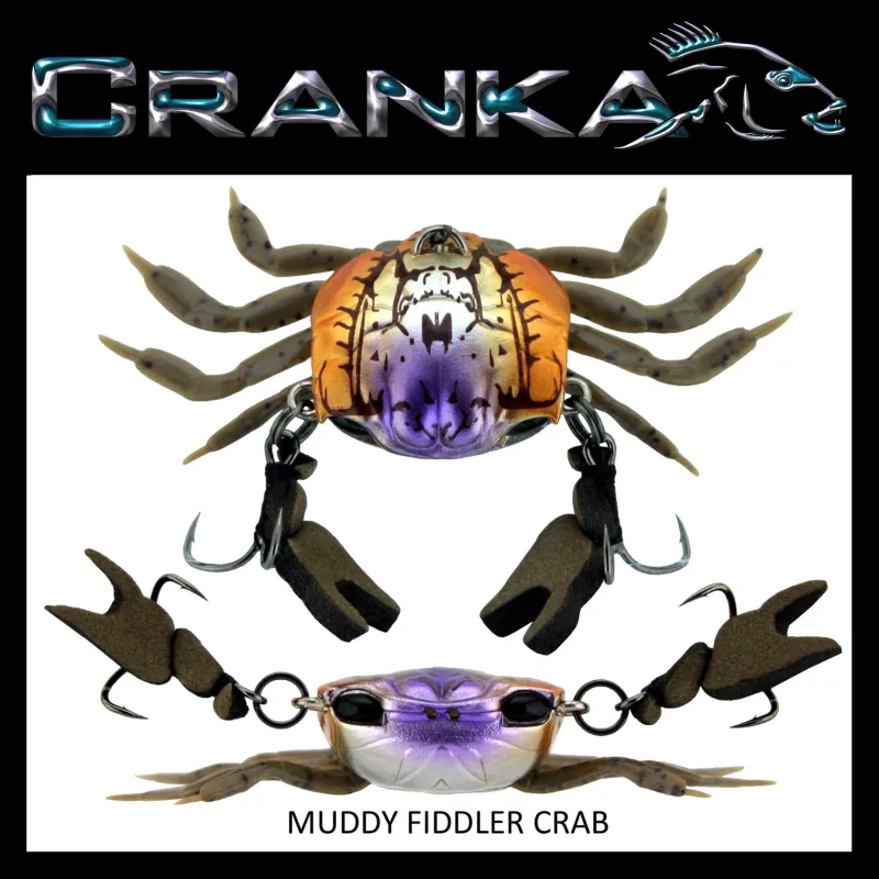 Cranka Vibe Lures|Flies>Crab 65mm 9.5g