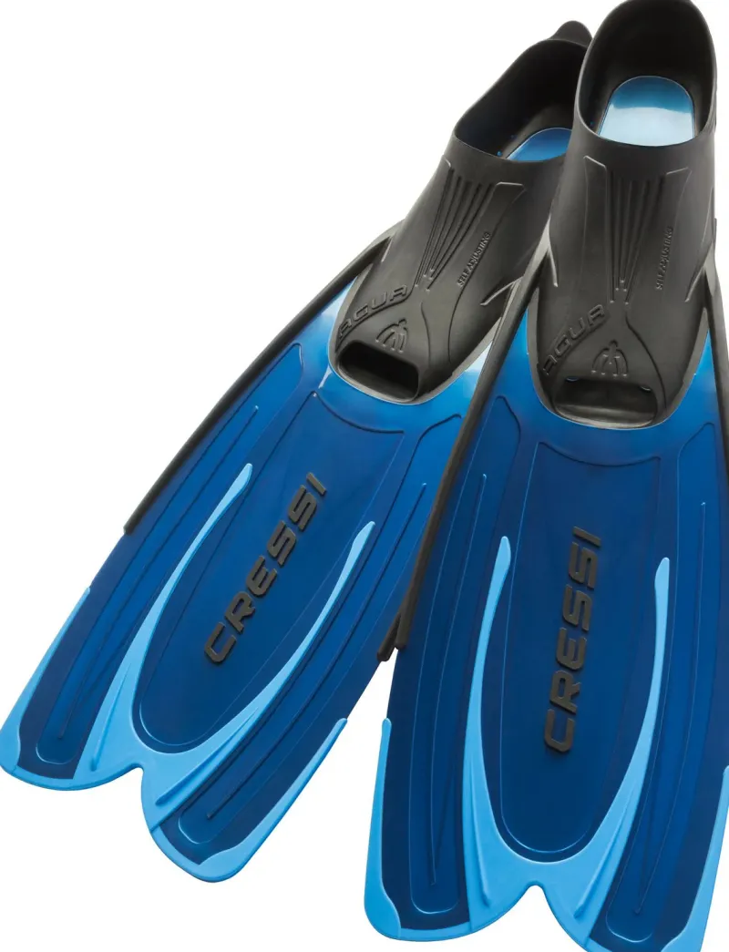 Cressi Dive Sets|Flies>Agua Mask/Snorkel/Fins Set