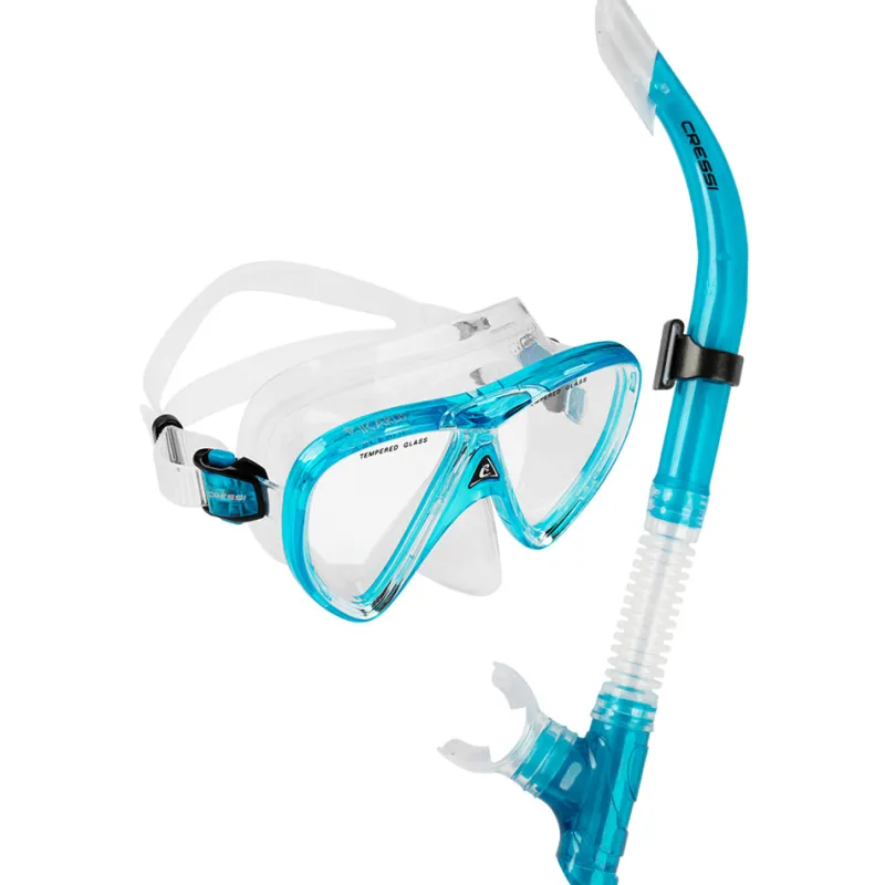 Cressi Dive Masks|Flies>Ikarus and X-Hale Mask/Snorkel Set