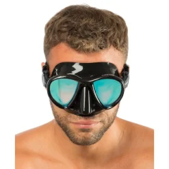 Cressi Dive Masks|Flies>Metis Mask Black with Mirrored Lens