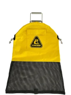 Cressi Dive Catch Bags|Flies>Spring Load Catch Bag Large Yellow