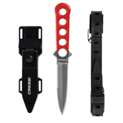 Cressi Dive Knives|Flies>Taipan Knife Red
