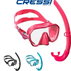 Cressi Dive Sets|Flies>Z2 Small and Free Mask/Snorkle Set
