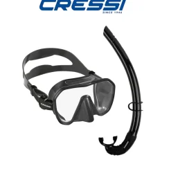 Cressi Dive Sets|Flies>Z2 Small and Free Mask/Snorkle Set