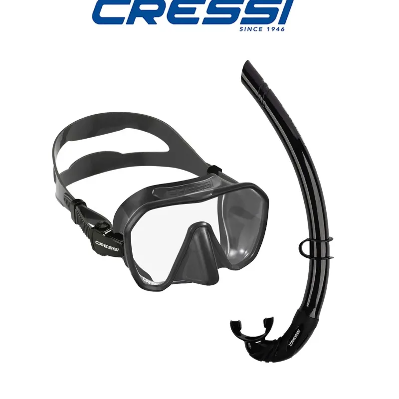 Cressi Dive Sets|Flies>Z2 Small and Free Mask/Snorkle Set