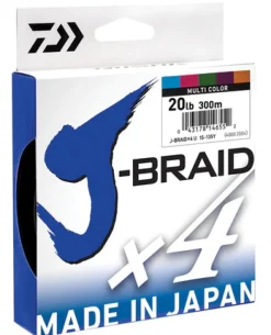 Daiwa Flies|Fishing Lines>J Braid X4 300m Multi
