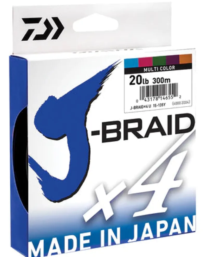 Daiwa Flies|Fishing Lines>J Braid X4 500m Multi
