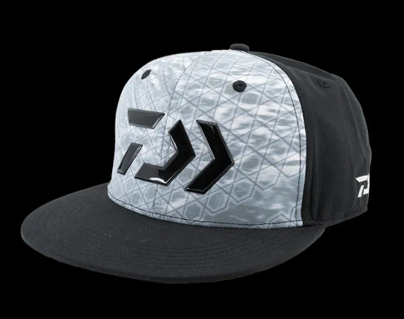 Daiwa Hats And Headwear|Flies>Ripple Flat Bill Cap Gray