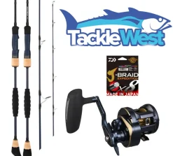 TackleWest Flies|Boat/Jigging Rod And Reel Combos>Daiwa Saltiga 300 SJ Jigging Combo