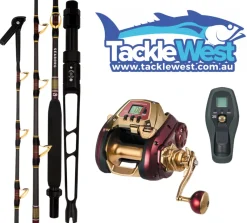 Daiwa Flies|Electric Rod And Reel Combos>Seaborg G1800M-RJ Seaborg 60XHFD Electric Combo