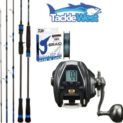 Daiwa Flies|Electric Rod And Reel Combos>Seaborg 400J Spartan SJ Combo