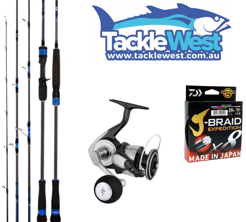 TackleWest Flies|Boat/Jigging Rod And Reel Combos>Daiwa Spartan Saltist Jigging Combo