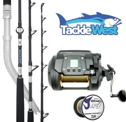 Daiwa Flies|Electric Rod And Reel Combos>Tanacom 1200 Saltist Deep Drop Combo