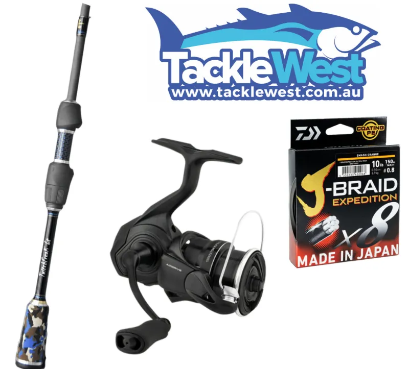 TackleWest Flies|Casting Rod And Reel Combos>Daiwa TD Black Millerod Twitchfreak LT Combo