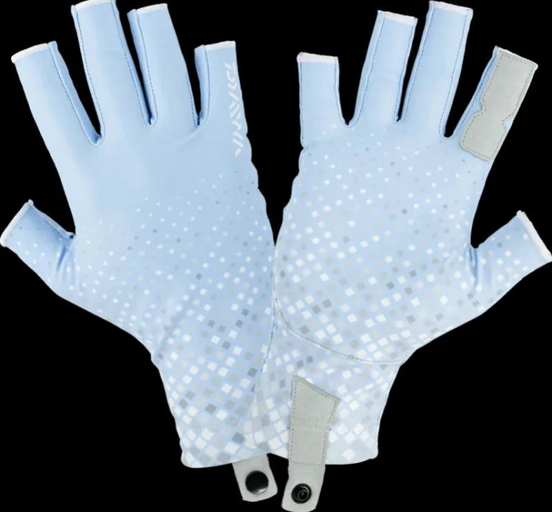 Daiwa Gloves|Flies>UPF Pro Sun Gloves Blue Prism