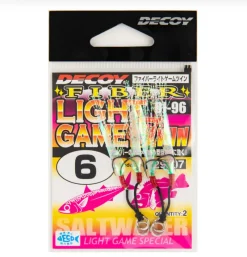Decoy Assist Hooks|Flies>DJ-96 Fiber Light Game Twin Assist