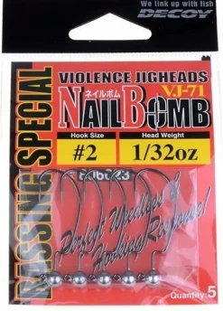 Decoy Jigheads|Flies>Nail Bomb VJ71