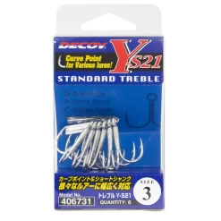 Decoy Treble Hooks|Flies>Treble Y-S21