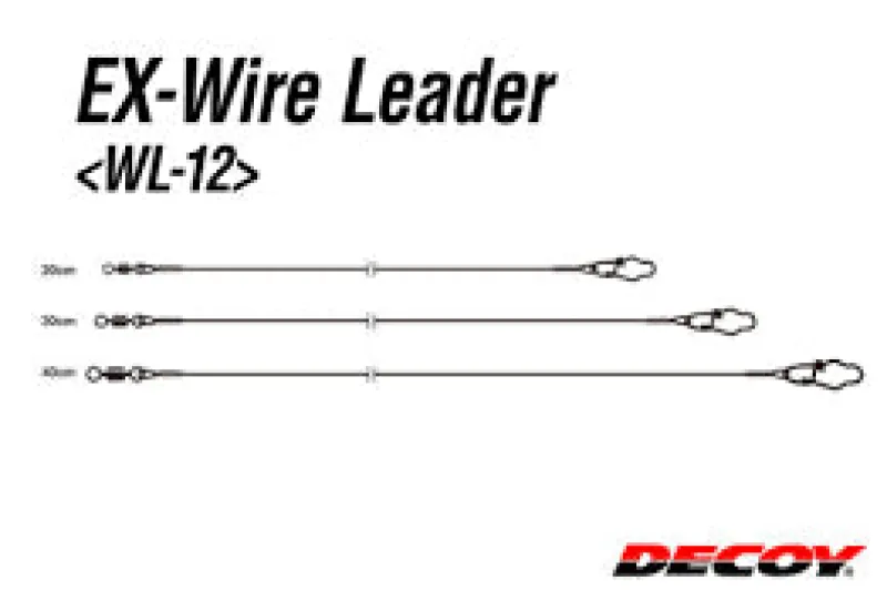 Decoy Terminal Fishing Tackle|Flies>WL-12 EX Wire Leader