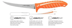 Dexter Filleting Knives|Flies>Dextreme Fillet Knife 6inch