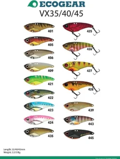 Ecogear Flies|Fishing Lures>VX40 Blade
