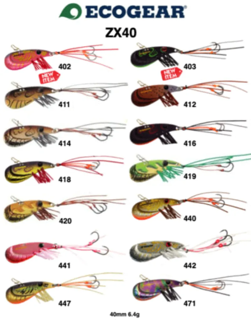 Ecogear Flies|Fishing Lures>ZX35