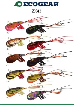 Ecogear Flies|Fishing Lures>ZX43