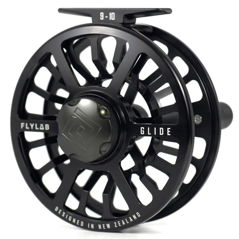 Fly Lab Flies|Fly Reels>Glide Fly Reel 9/10wt Black