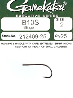 Gamakatsu Fly Hooks|Flies>B10S Stinger Hooks