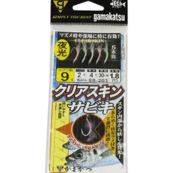 Gamakatsu Bait/sabiki Rigs|Flies>SS203 Sabiki Rig Koaji Clear Skin