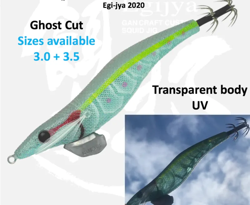 TackleWest Squid Jigs|Flies>Gan Craft Egi-Jya 3.5