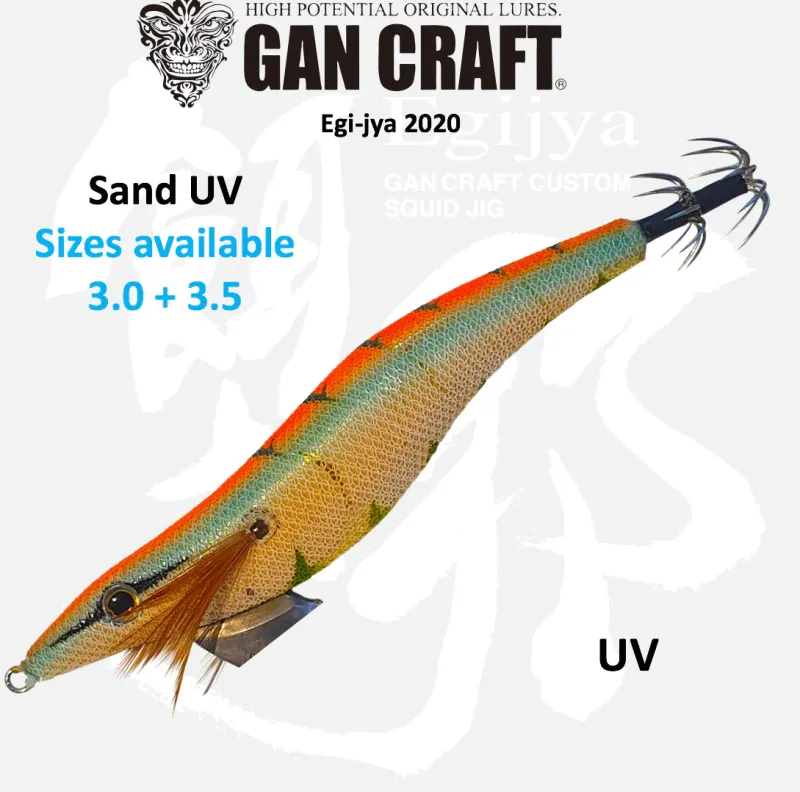 TackleWest Squid Jigs|Flies>Gan Craft Egi-Jya 3.0