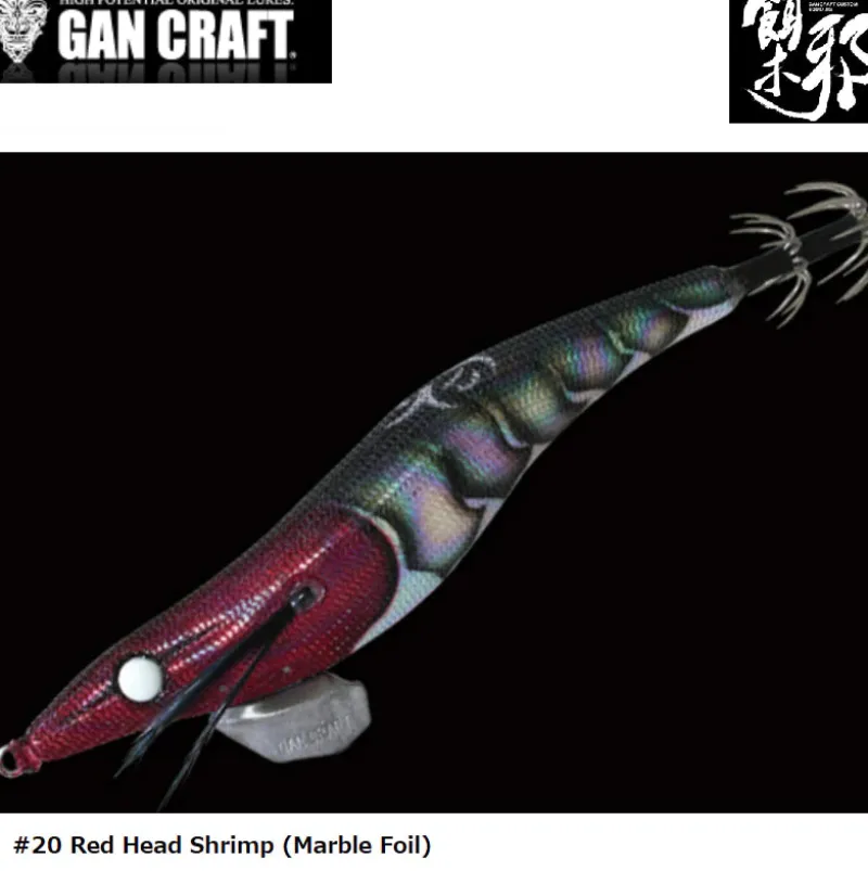 TackleWest Squid Jigs|Flies>Gan Craft Egi-Jya 4.0