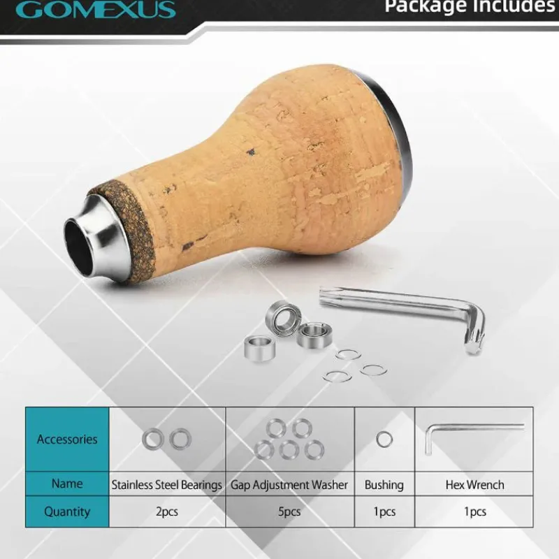 Gomexus Flies|Fishing Reel Parts>Cork Knob 27mm