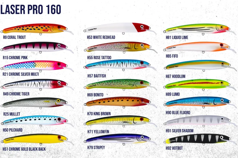 Halco Flies|Fishing Lures>Laser Pro 160XDD
