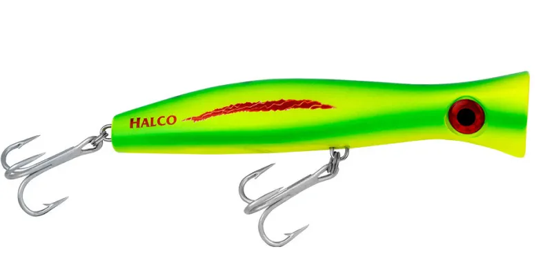 Halco Popper Lures|Flies>Roosta Popper 195