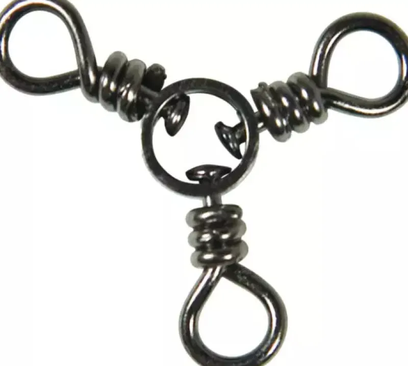 Harbor Swivels|Flies>3 Way Black Box Swivel